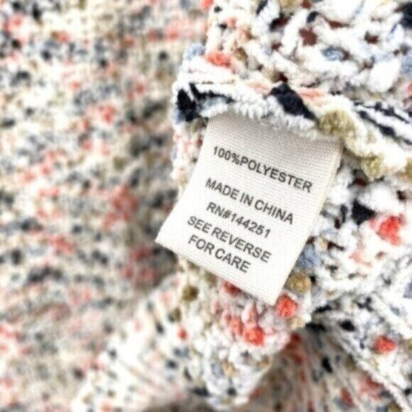 Anthropologie Moon & Madison Woman's Chunky Oversized Confetti Knit Sweater - Picture 8 of 12